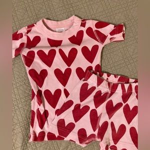 Hanna Andersson heart short johns